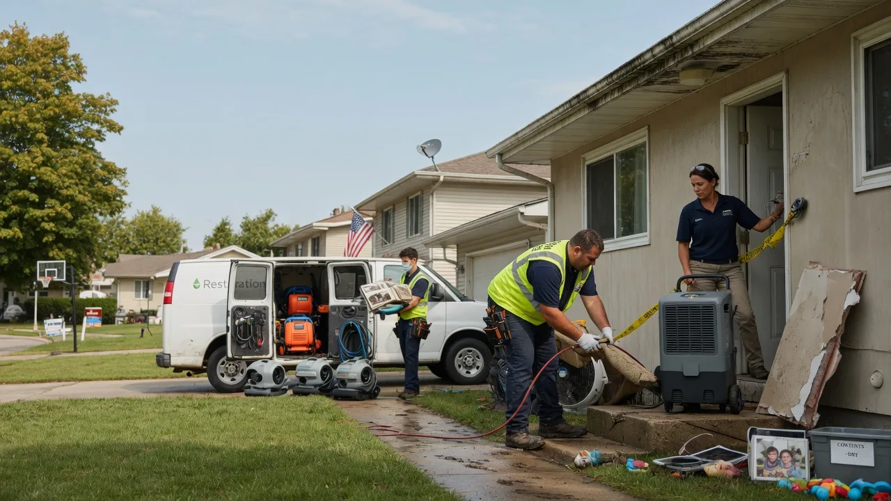 Water Damage Restoration in Ollie, IA near me